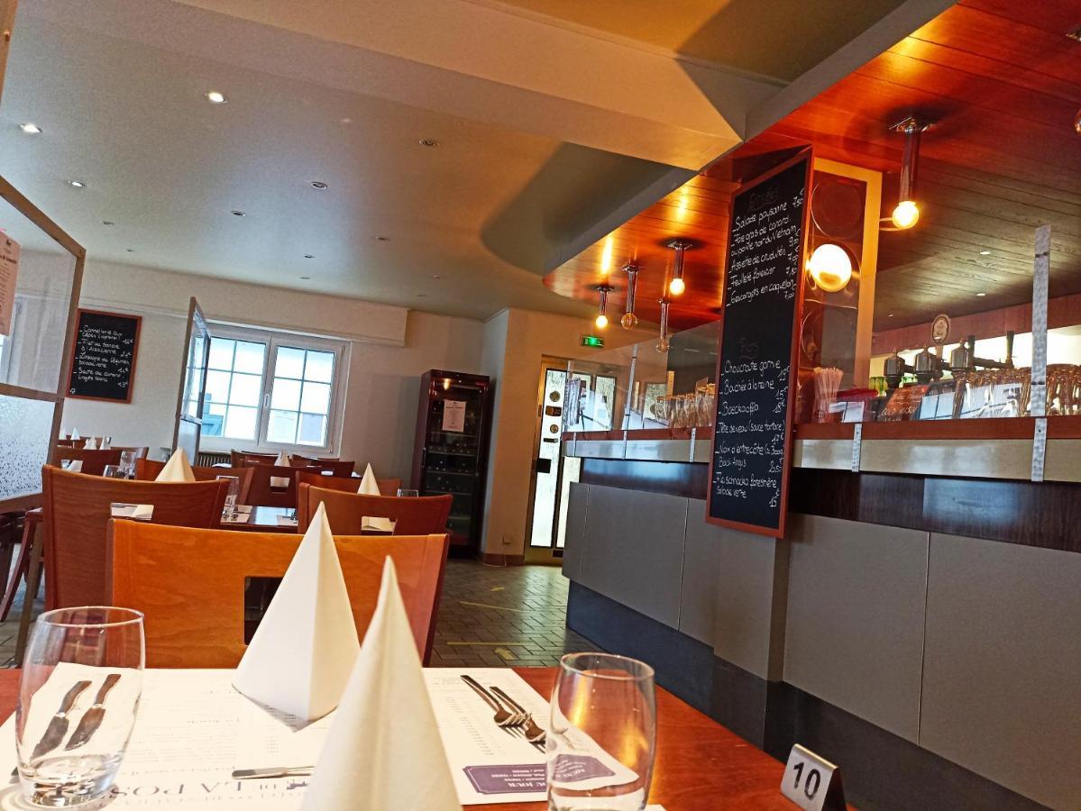 Hotel Restaurant De La Poste Mulhouse Ottmarsheim Bantzenheim Exterior foto